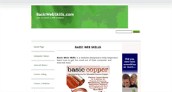 Desktop Screenshot of basicwebskills.com